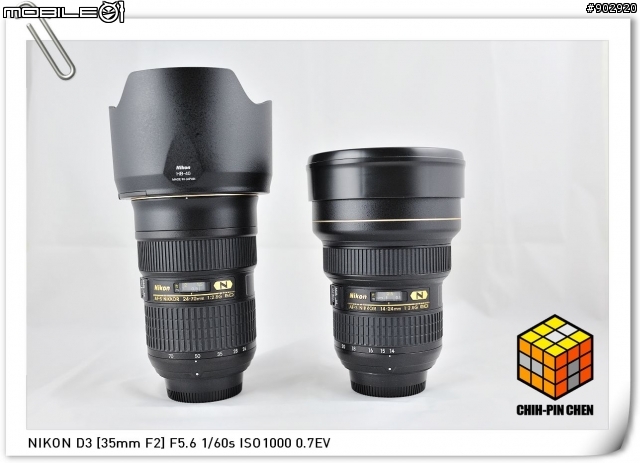 [開箱文]分享NIKON AF-S 24-70mm f2.8G ED 大三元到齊!!