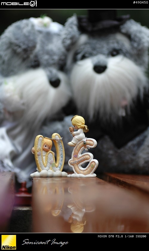 朋友馬上要婚禮了，今天拍了一些小品