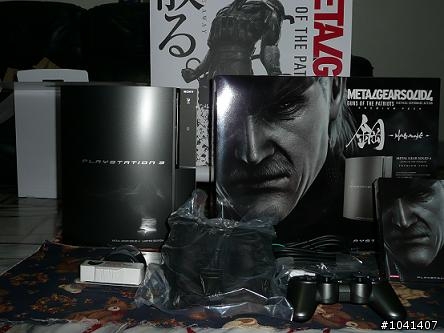 PS3 MGS4同綑包入手~錦上添花的開箱文