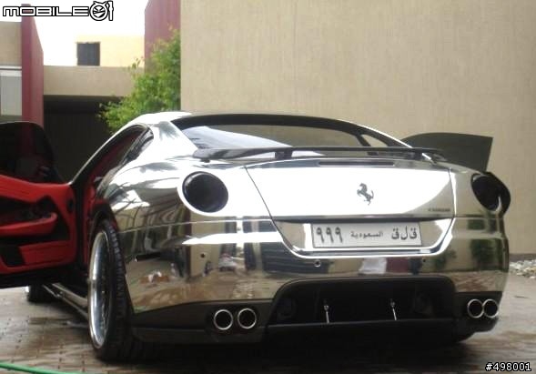 鍍鉻版Ferrari 599 GTB Fiorano