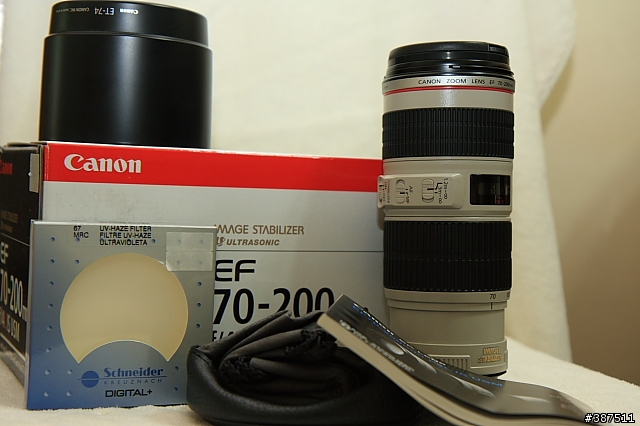 [不不專業開箱]EF 70-200MM F4 L IS USM...小小白IS