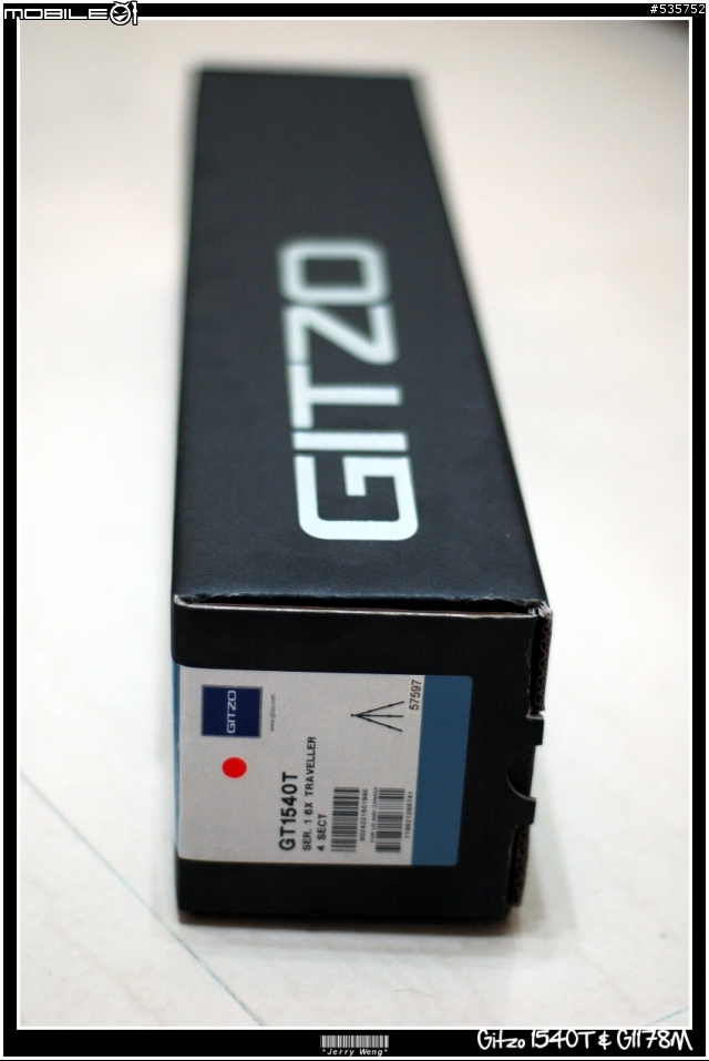 [開箱] Gitzo 1540T & G1178M