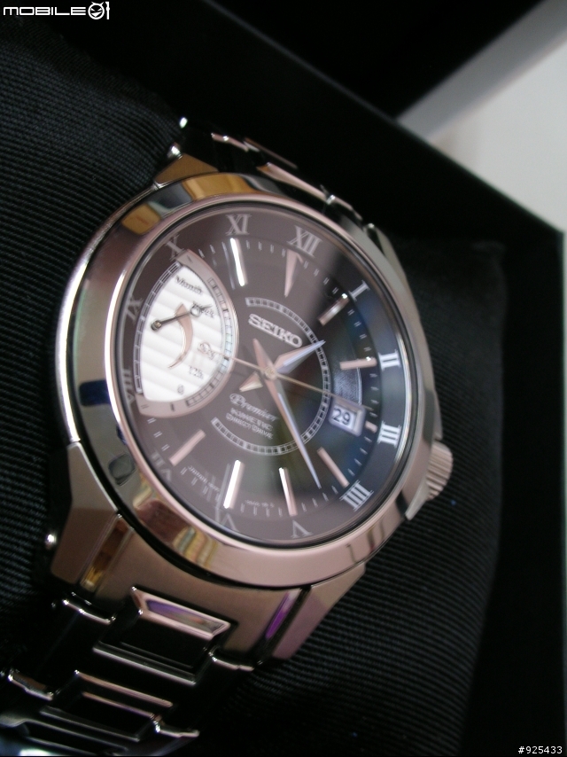 〔開箱〕人動能 seiko premier kinetic direct drive