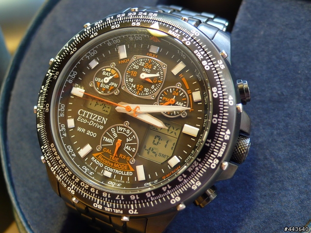 [非常超級無敵不專業之分享] Citizen 電波+光動能飛行錶 + Luminox 不曉得型號的錶