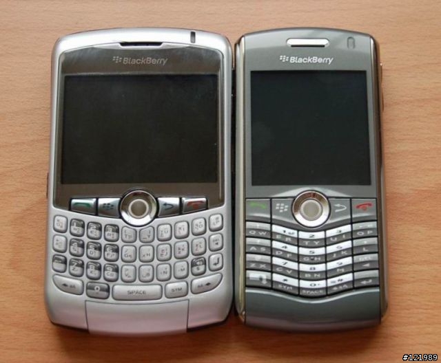 黑莓機BlackBerry Peral 8120與我工作的一天.