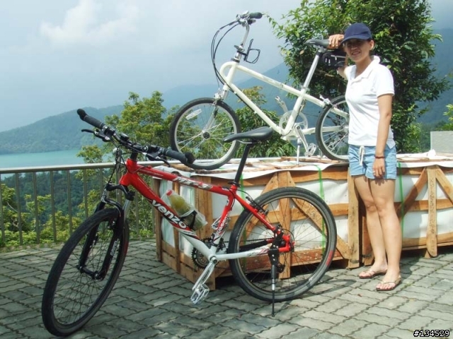 【遊記】澎湖單車妹日月潭環湖