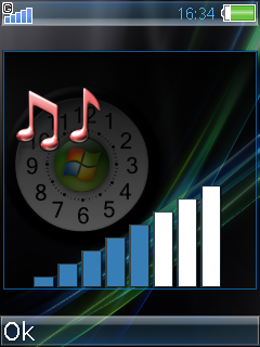 [W910]Vista (flash clock)