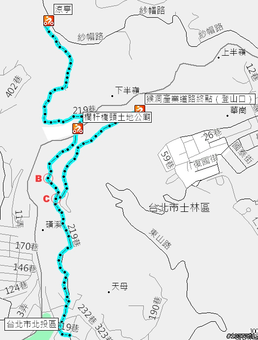 半嶺、猴洞產業道路悠遊騎