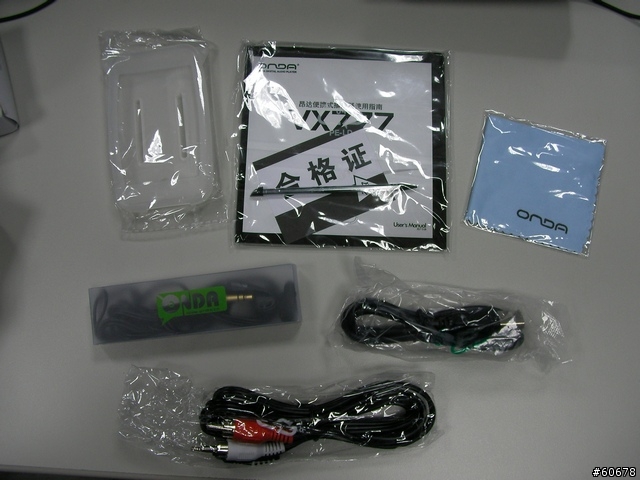 [開箱]昂達 Onda VX777 PMP 直接播放 RMVB