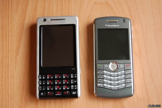 黑莓機BlackBerry Peral 8120與我工作的一天.
