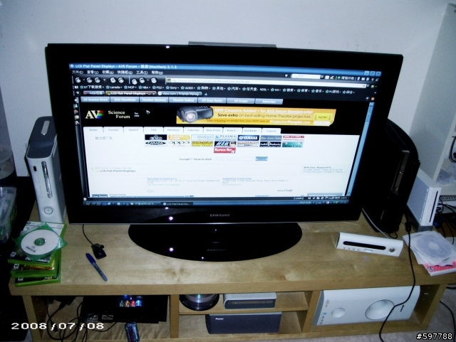美版samsung 40a550入手 附图
