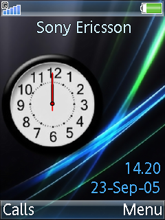 [W910]Vista (flash clock)