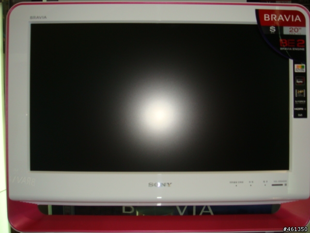 外型最多色的小電視KDL-20S4000粉紅