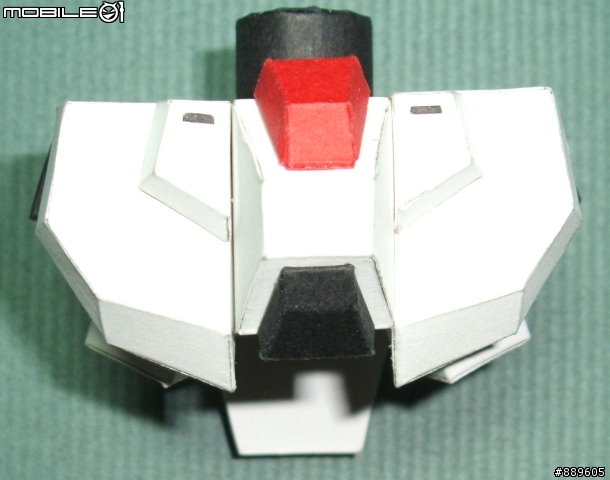 [分享]3D 紙模型 新手的 SD Freedom Gundam