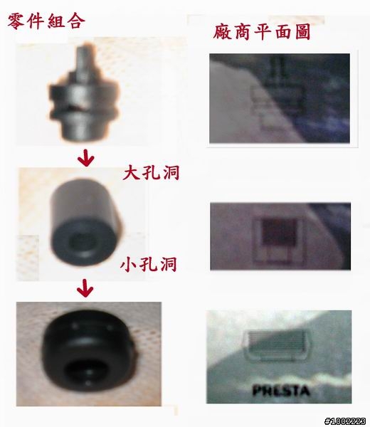 新手上路- 隨車打氣筒 打法式內胎