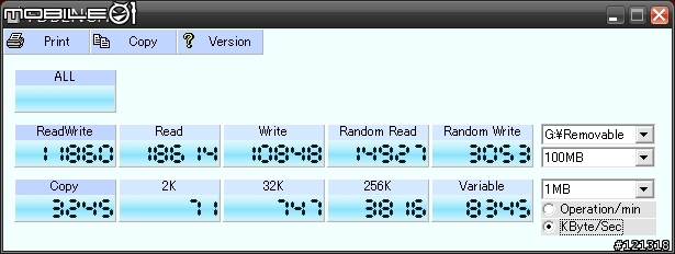 新的SanDisk Ultra II microSD 8G簡單測試數據分享