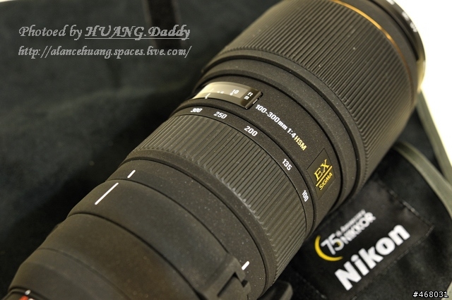 [第四篇開箱分享]~SIGMA : APO 100-300mm F4 EX IF DG HSM~長焦有其不同樂趣！