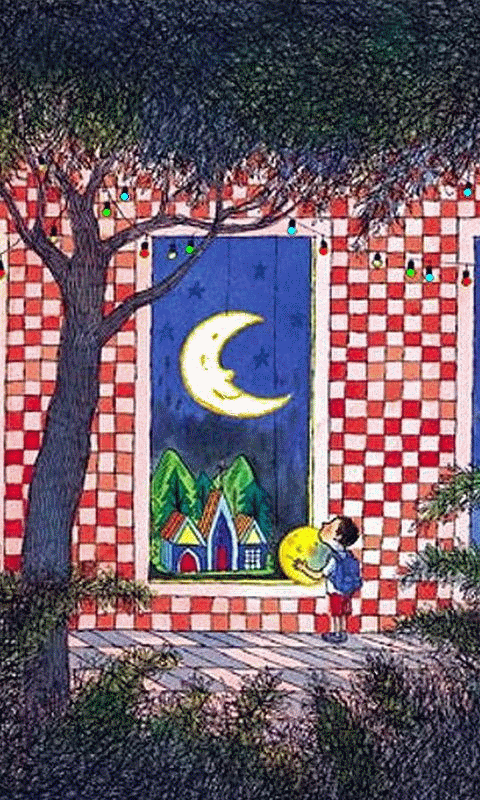 480*800自製幾米動態圖桌布及靜態桌布