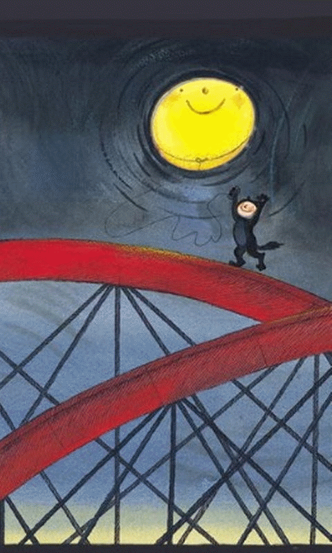 480*800自製幾米動態圖桌布及靜態桌布