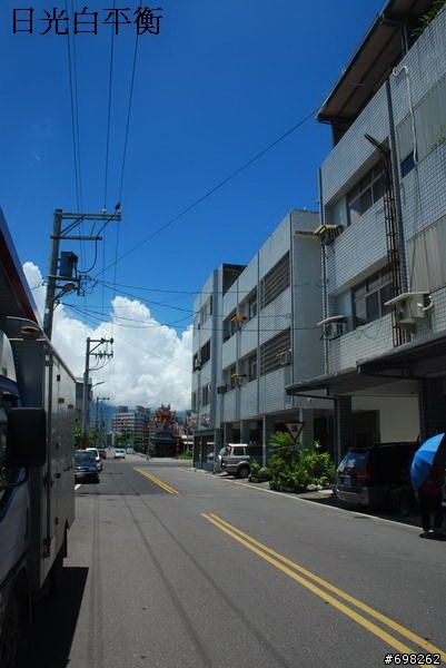 請教日光白平衡