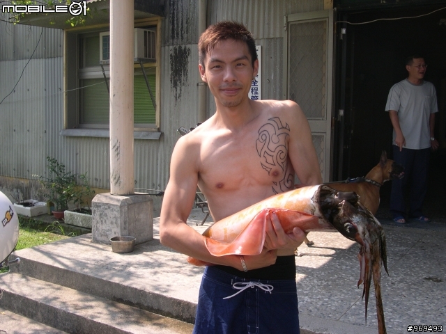 遇到海怪了喔.分享囉