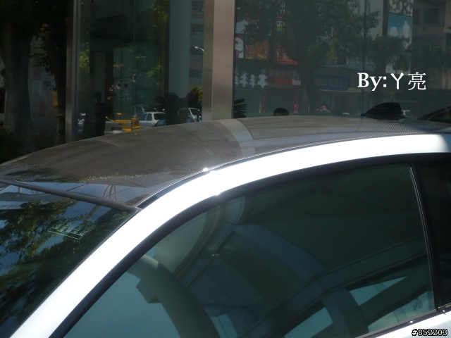 在汎德門口的BMW E92 M3