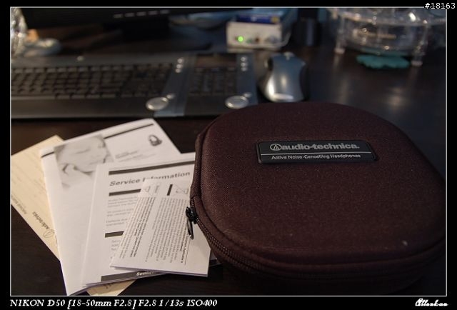 [分享]平價卻優質的鐵三角(Audio Technica)抗噪耳機 ATH-ANC7 QuietPoint headphone