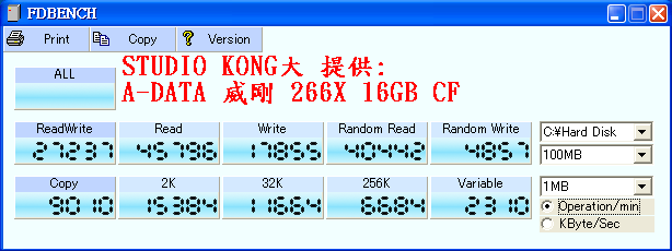 *8/9更新*解放 EEEPC 901 (下) ~改裝CF 高速 SSD~ 歡迎提供各家卡測試數據