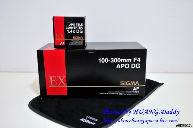 [第四篇開箱分享]~SIGMA : APO 100-300mm F4 EX IF DG HSM~長焦有其不同樂趣！