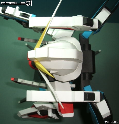 [分享]3D 紙模型 新手的 SD Freedom Gundam
