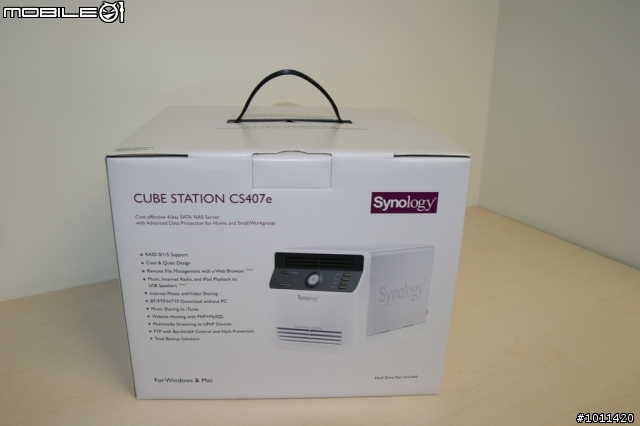 [分享NAS] 降價後的 Synology CS407e 開箱測試
