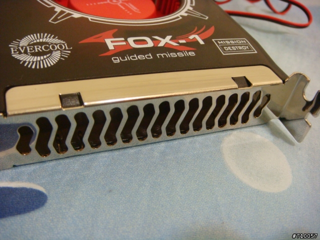 [ 簡單分享 ] PCI排氣風扇 :勁冷EVERCOOL FOX-1