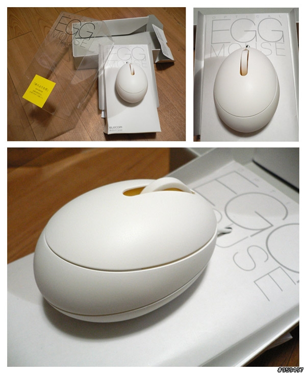 開箱吧......之可愛的EGG Mouse(有圖了喔!)