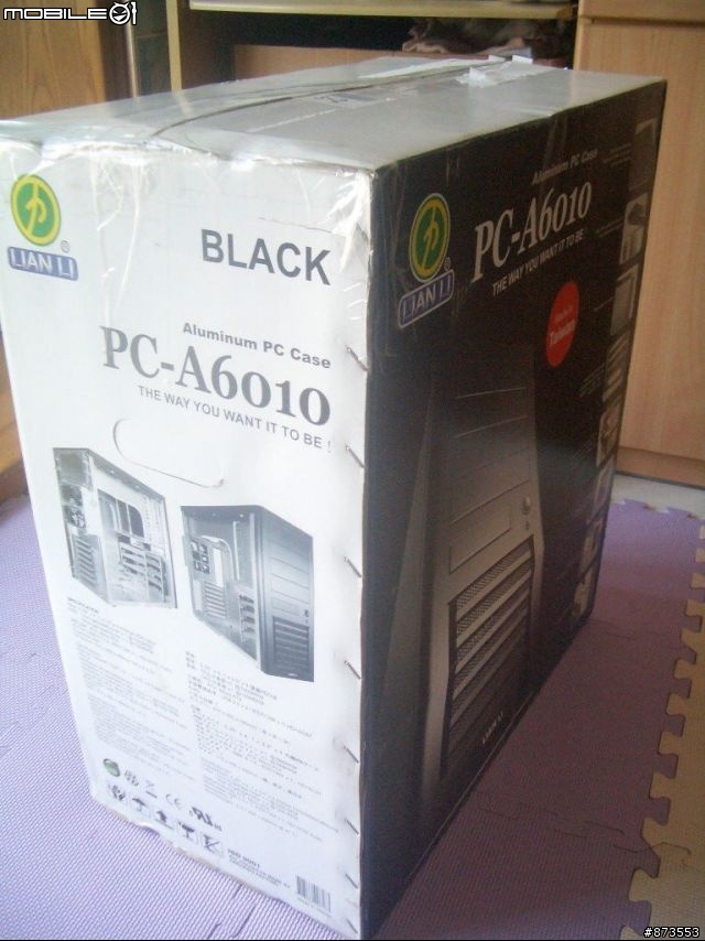 聯力 PC-A6010 的開箱文，完整上機~