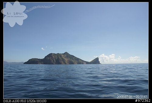 [景點]宜蘭頭城--龜山島(上) 天然海豚秀