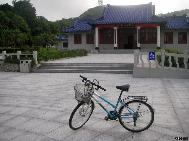 金門自行車之旅(多處均可免費租借自行車),目的地騎上太武山