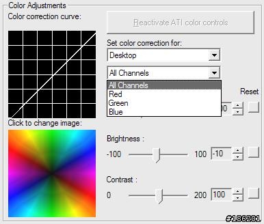 請問可有調整 RGB Gamma 的方法呢?