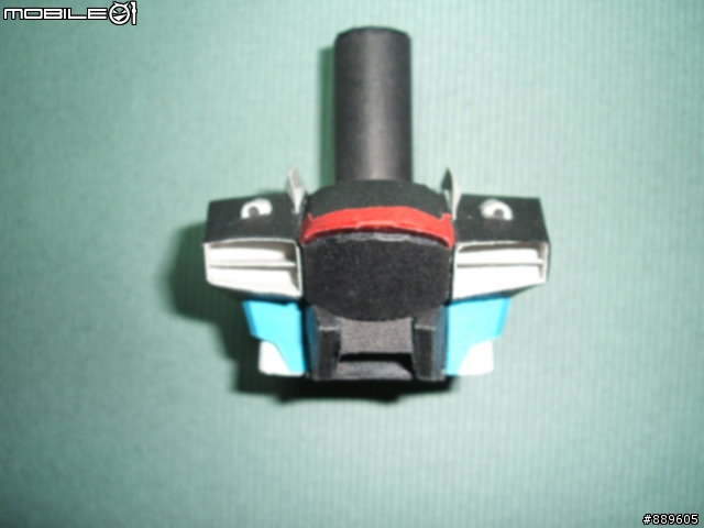 [分享]3D 紙模型 新手的 SD Freedom Gundam