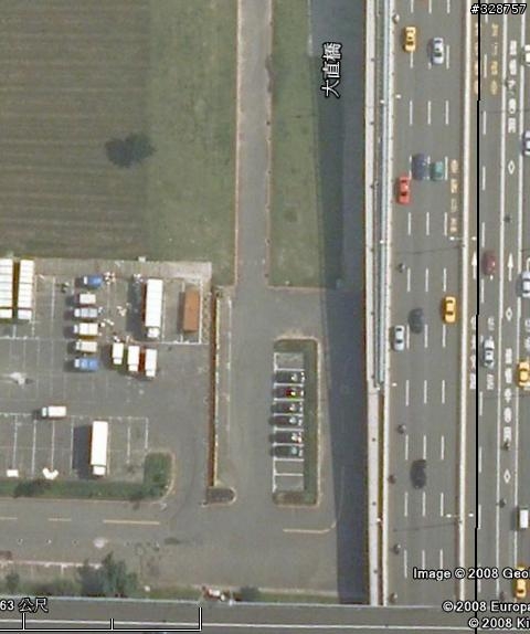 最近幾天google earth北市的地圖解析度,變為高解析度了!
