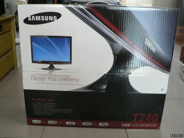 Samsung T240不專業開箱