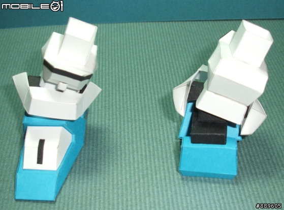 [分享]3D 紙模型 新手的 SD Freedom Gundam