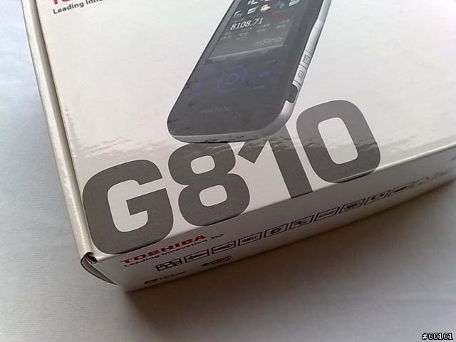 TOSHIBA G810 開箱分享