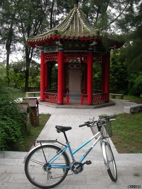 金門自行車之旅(多處均可免費租借自行車),目的地騎上太武山