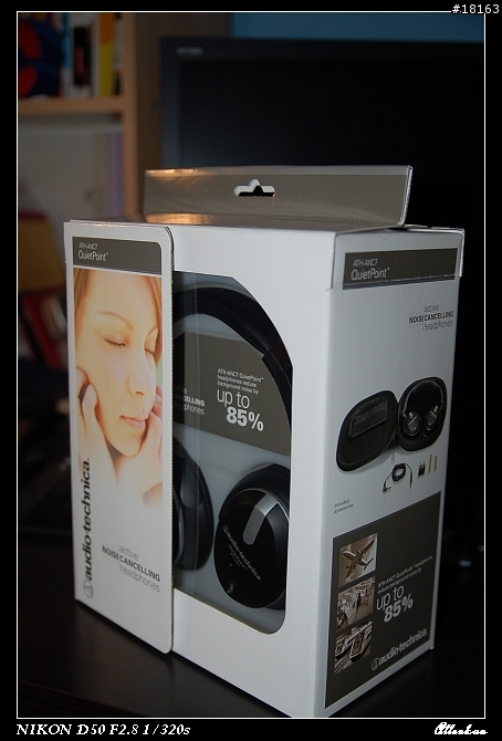 [分享]平價卻優質的鐵三角(Audio Technica)抗噪耳機 ATH-ANC7 QuietPoint headphone