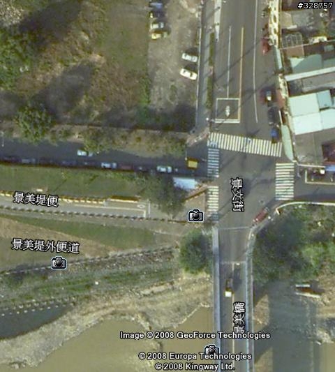 最近幾天google earth北市的地圖解析度,變為高解析度了!