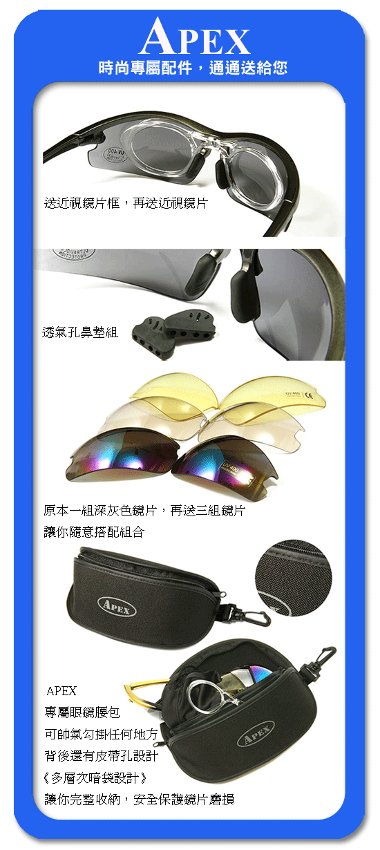 [分享]近視單車族有福囉..CP值很高的太陽眼鏡-1500配到好耶..