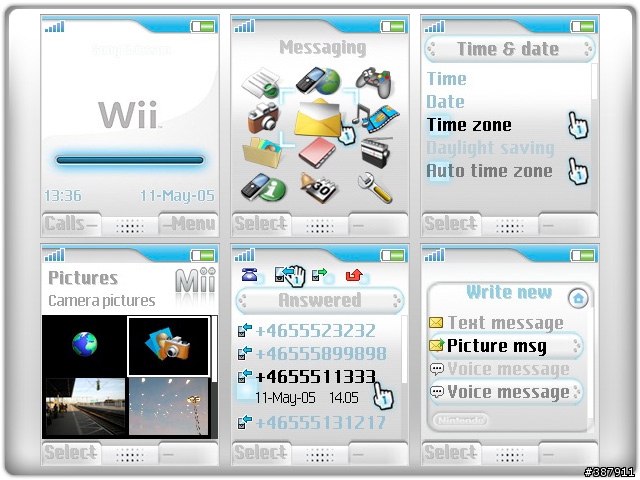 {176x220}-Wii完全版-FLASH時鐘+鈴聲+訊息音-已停止分享