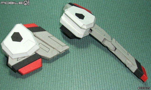 [分享]3D 紙模型 新手的 SD Freedom Gundam