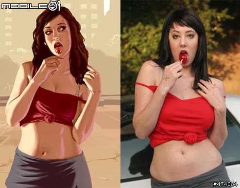 〔趣聞分享〕GTA-IV Brucie 及 棒棒糖女孩Lola的真人版