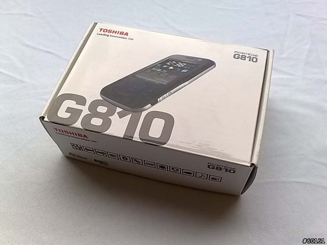 TOSHIBA G810 開箱分享